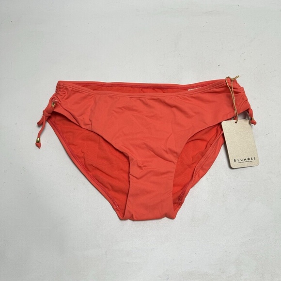 NEW BLUMOSS CARENA HALTER HIPSTER - Coral L - Picture 4 of 13